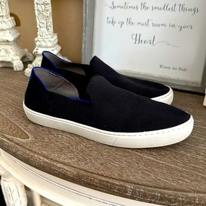 Rothy’s The Original Slip On Sneaker in Black